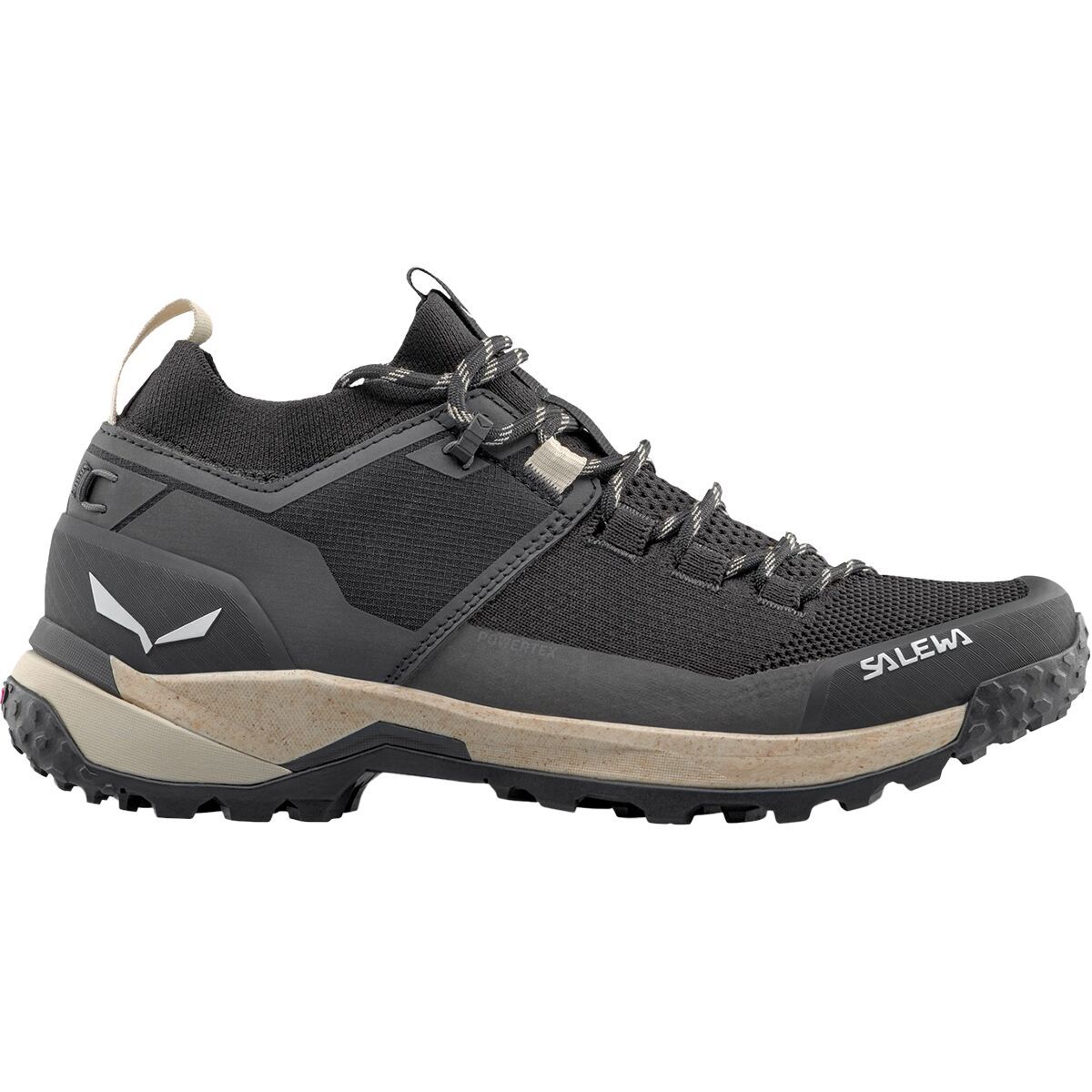 Salewa Puez Knit PTX Hiking Shoe - Women's Black/Black, 8.0