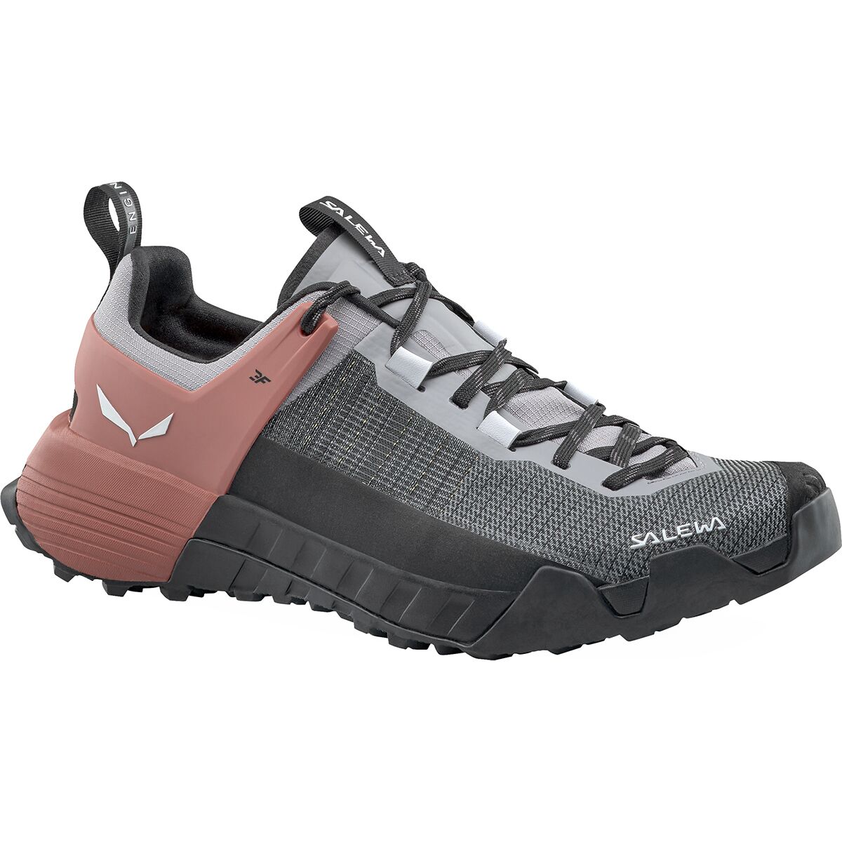 Image of Salewa Wildfire NXT Hiking Shoe - Women's Alloy/Etruscan Red, 8.0