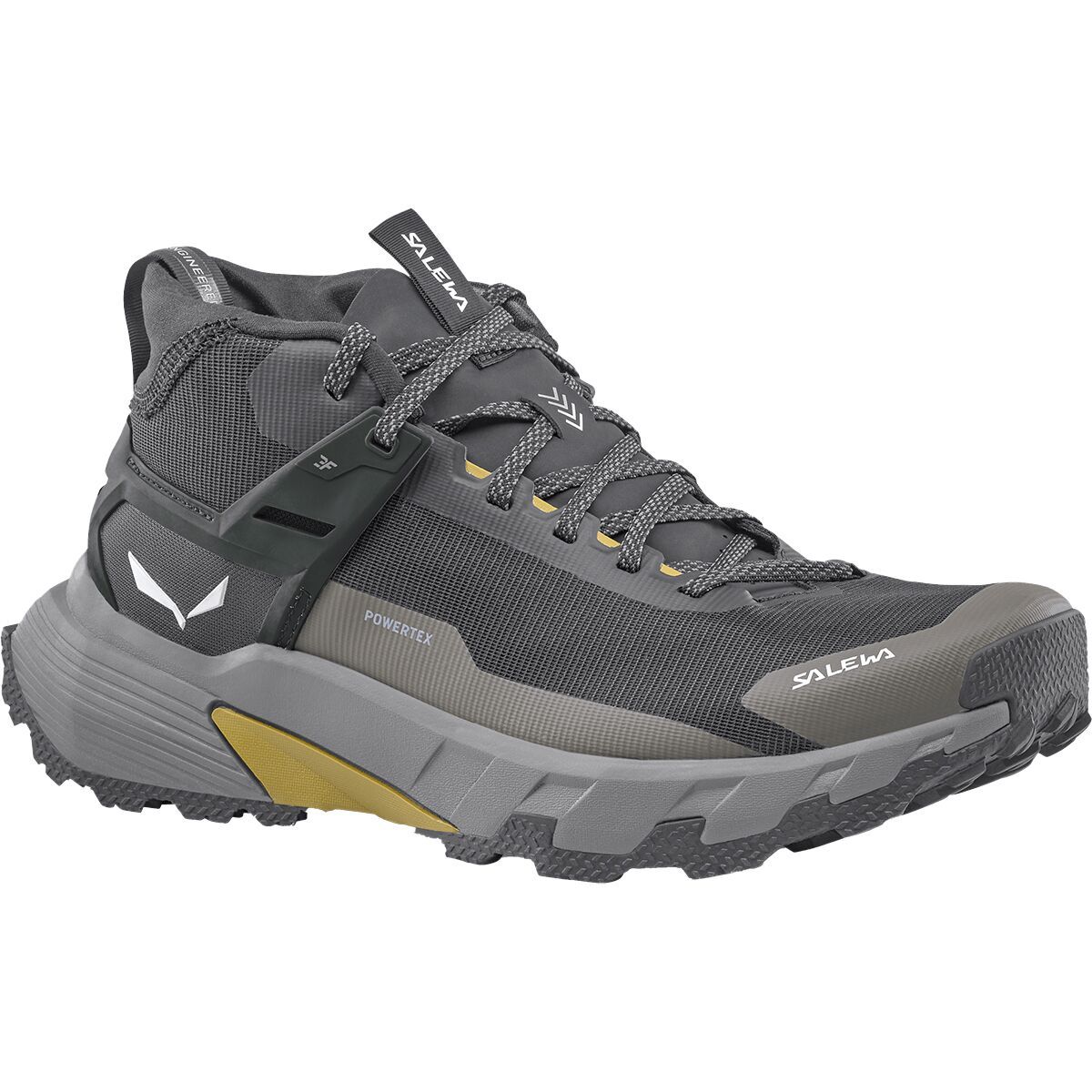 Image of Salewa Pedroc 2 Mid PTX Boot - Men's Black Out/Bungee Cord, 9.0