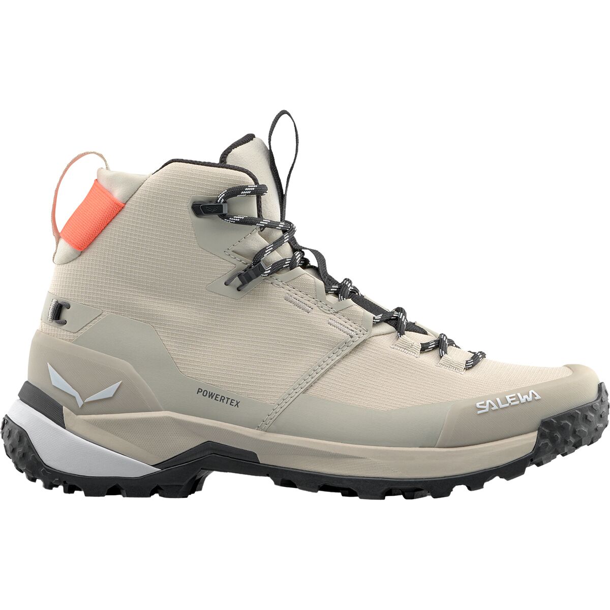 Image of Salewa Puez 2 Mid PTX Boot - Women's Oatmeal/Oatmeal, 8.5