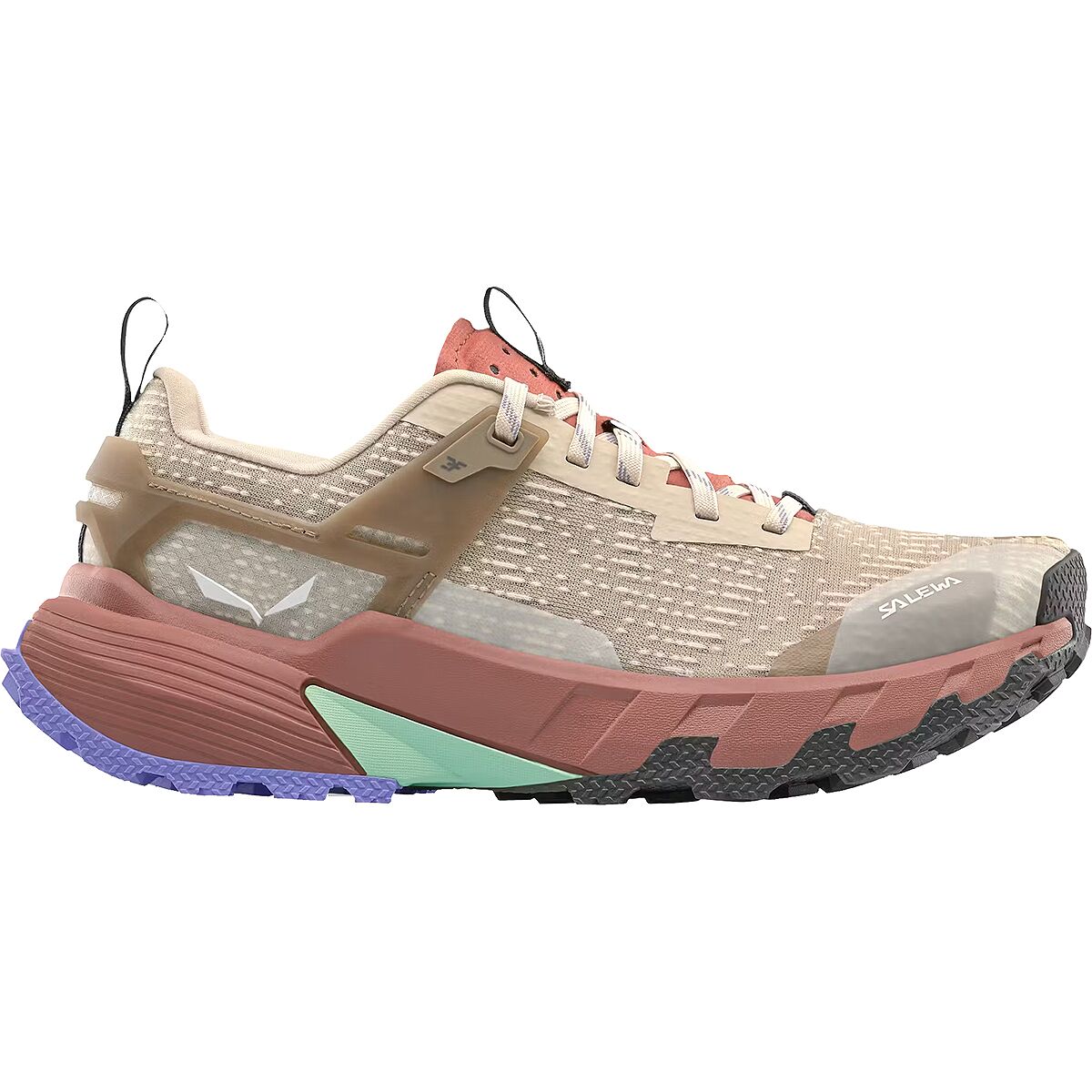 Image of Salewa Pedroc 2 Hiking Shoe - Women's Oatmeal/Etruscan Red, 10.0