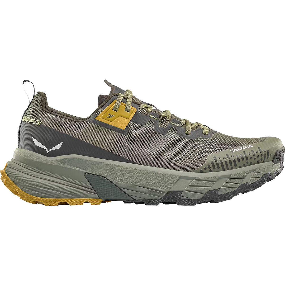 Image of Salewa Pedroc 2 Max Hiking Shoe - Men's Faded Green/Dark Olive, 11.0