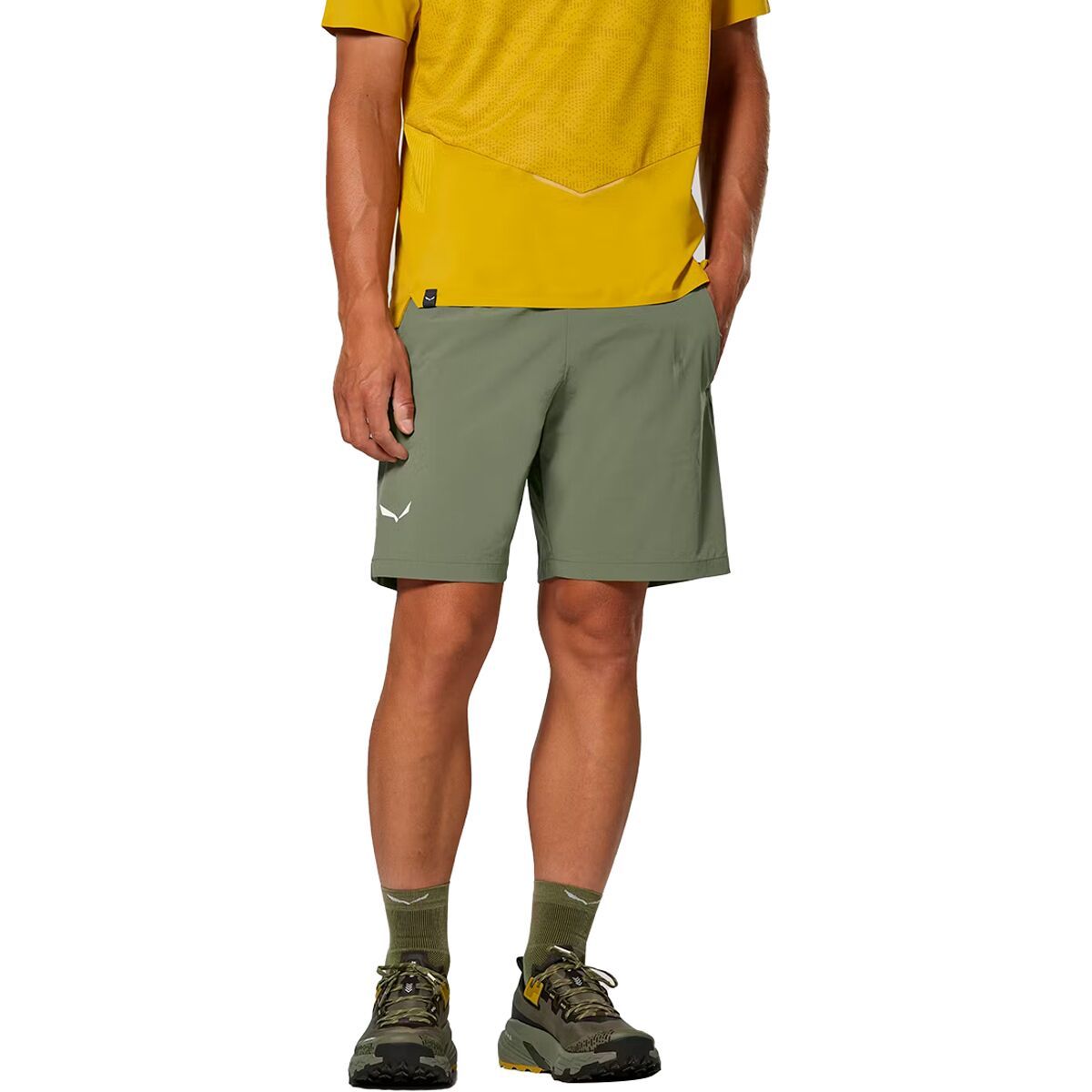 Image of Salewa Pedroc DST Light Short - Men's Faded Green, M