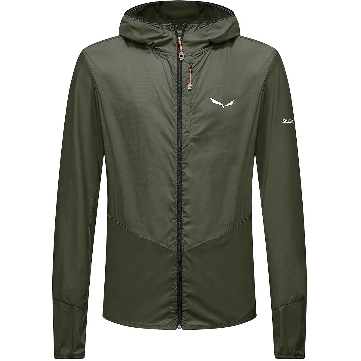 Image of Salewa Pedroc Wind HD Light Jacket - Men's Dark Olive, S