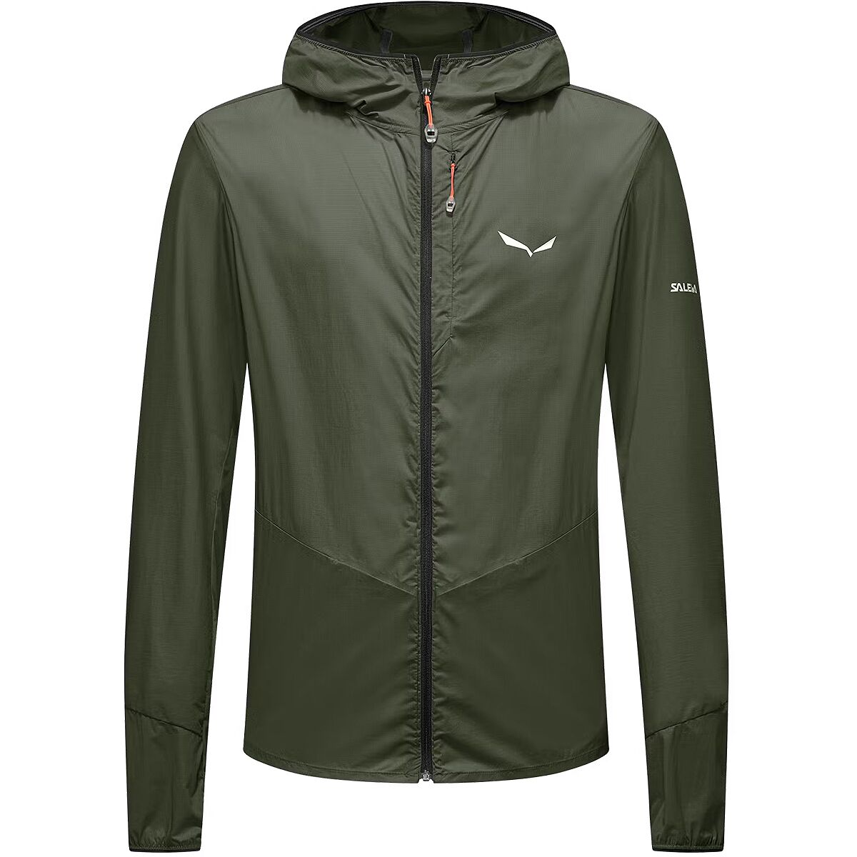 Image of Salewa Pedroc Wind HD Light Jacket - Men's Dark Olive, M