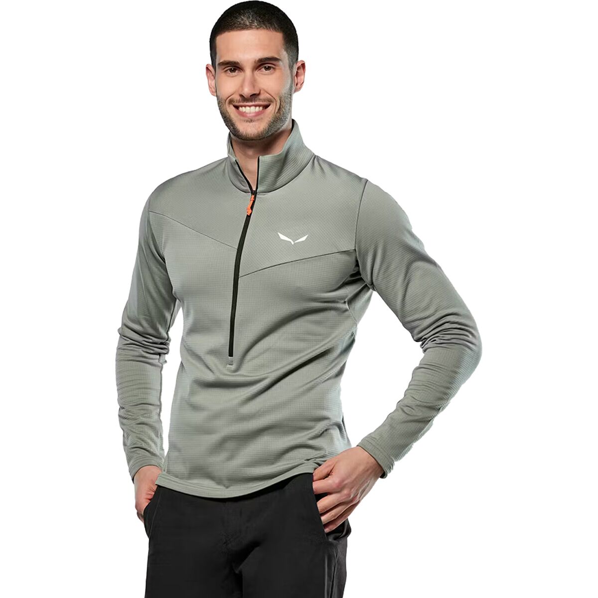 Image of Salewa Puez Cammino PL HZ Jacket - Men's Shadow, L