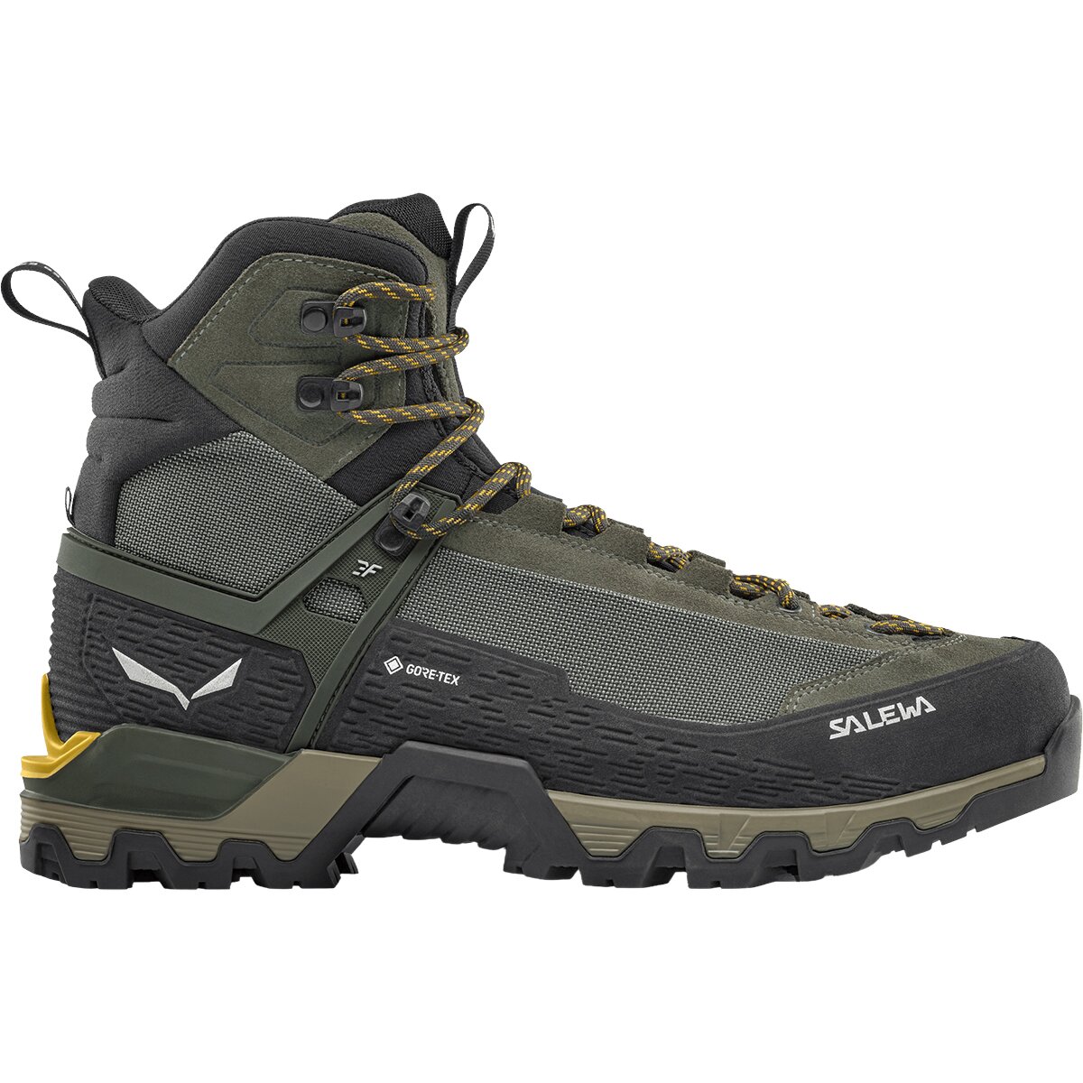 Salewa Salewa Mtn Trainer 3 Tech Mid GTX Boot - Men's Faded Green/Forest Night, 10.0 - $349.95 at Backcountry.com