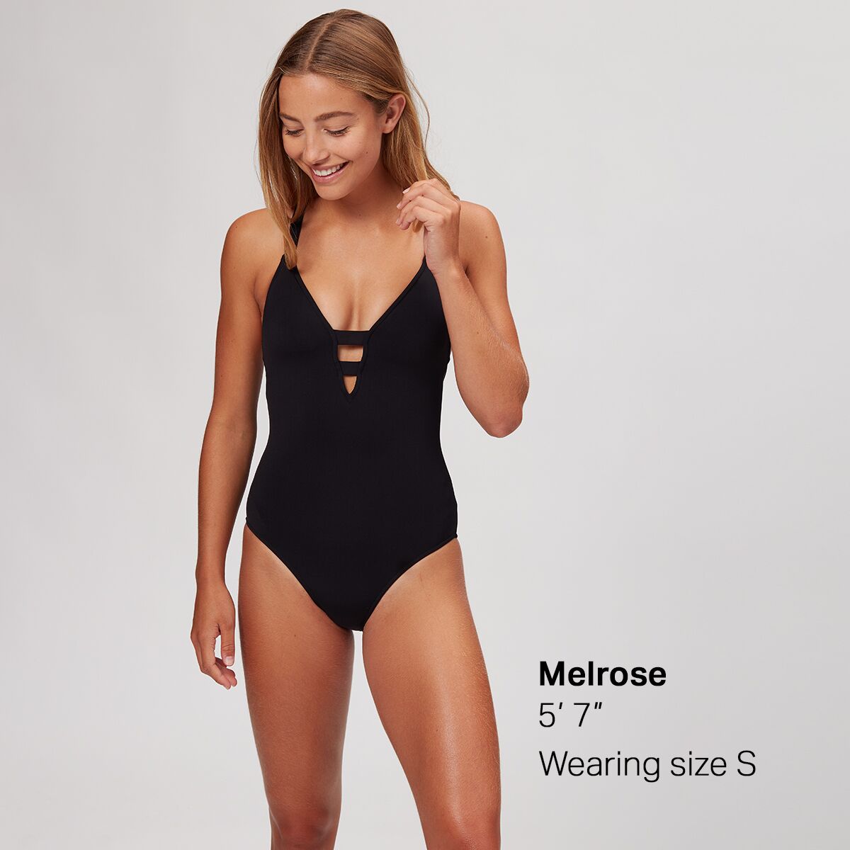 Seafolly Active V-Neck One-Piece Swimsuit