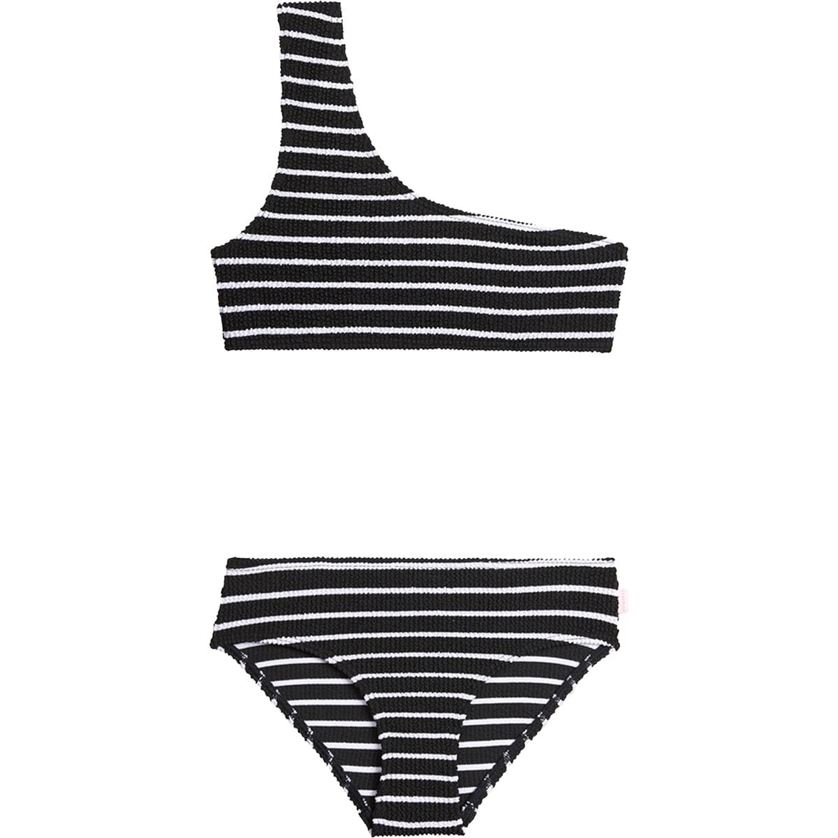 Seafolly Summer Essentials Apron Tankini Girls Beachwear Bikini Black 