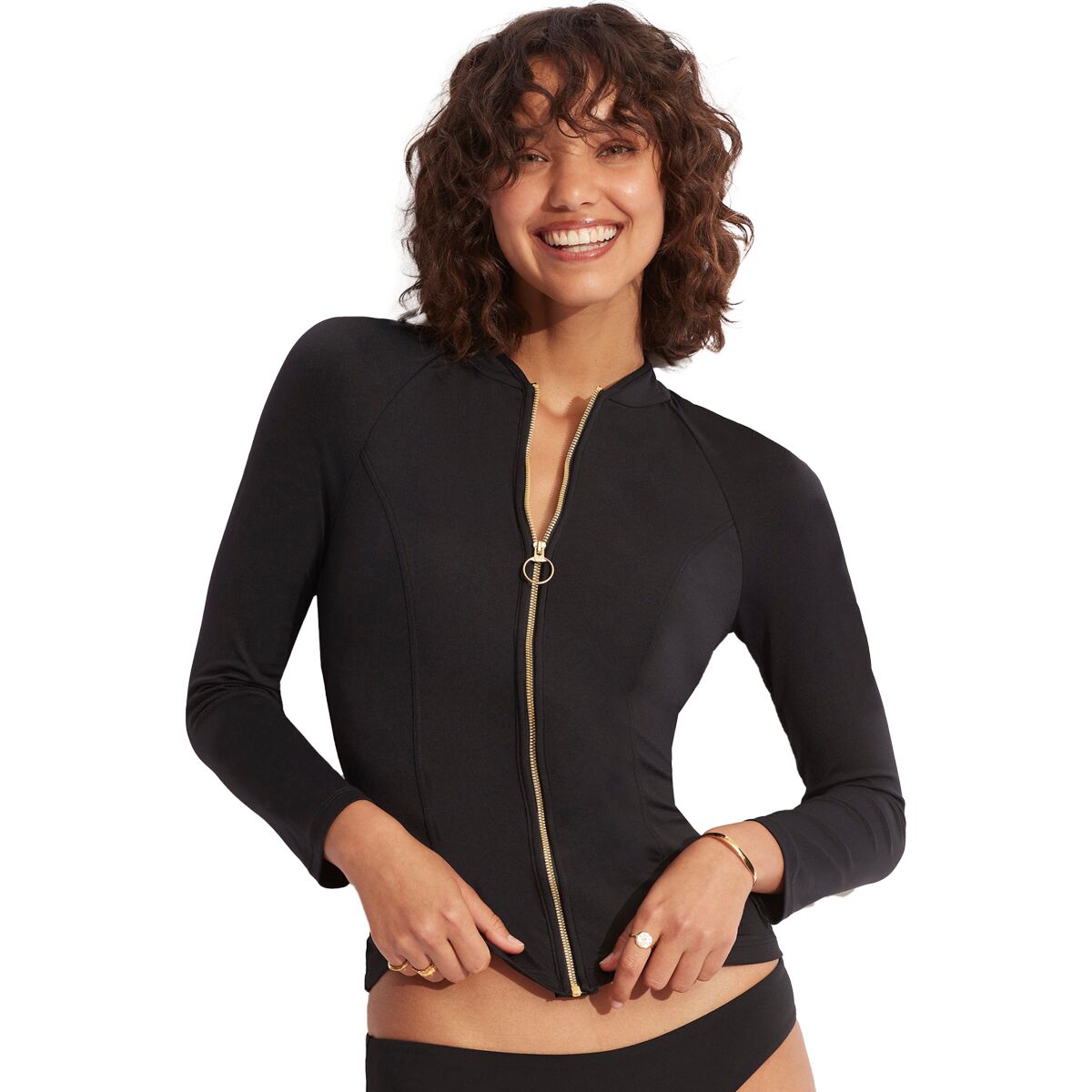 Seafolly Seafolly Collective Long Sleeve Sunvest Top - Women's