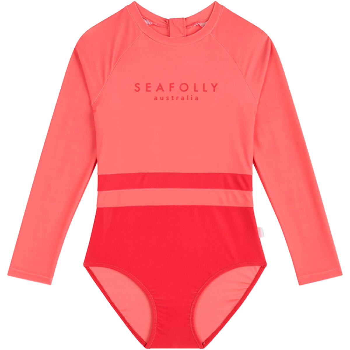 Seafolly Long-Sleeve Spliced Paddlesuit - Girls'