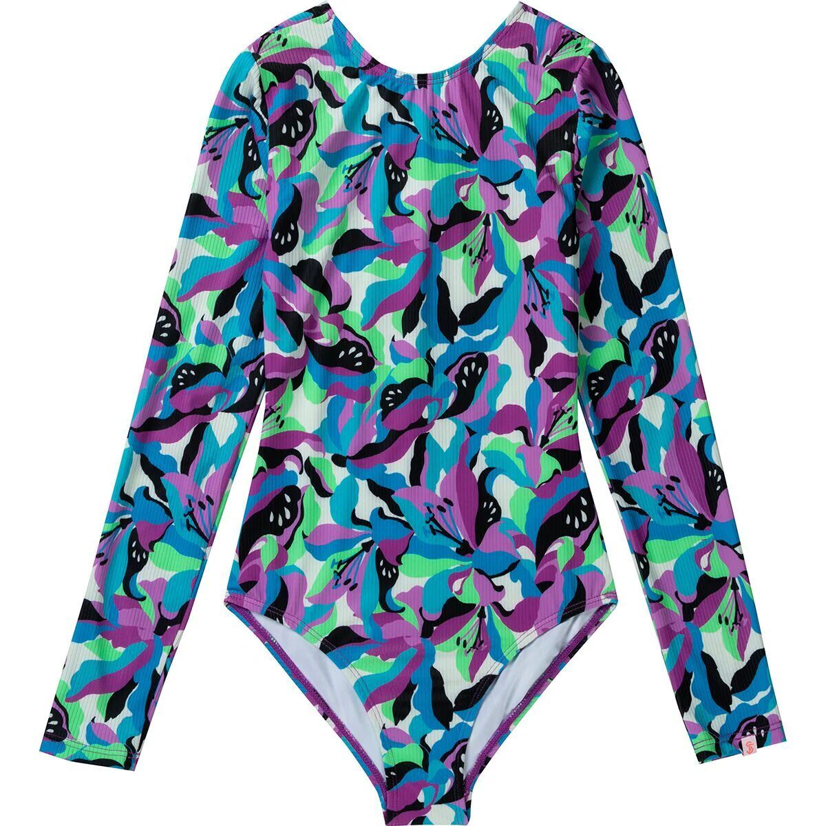 Image of Seafolly Twist Back Paddle One-Piece Swim Suit - Girls' Carnivale, 14