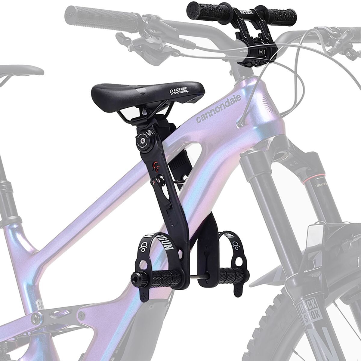 Image of Kids Ride Shotgun Shotgun 2.0 Seat Combo Black, One Size