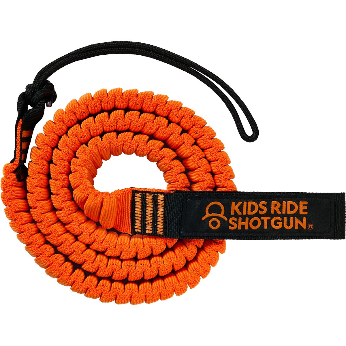 Image of Kids Ride Shotgun MTB Tow Rope Black/Orange, One Size