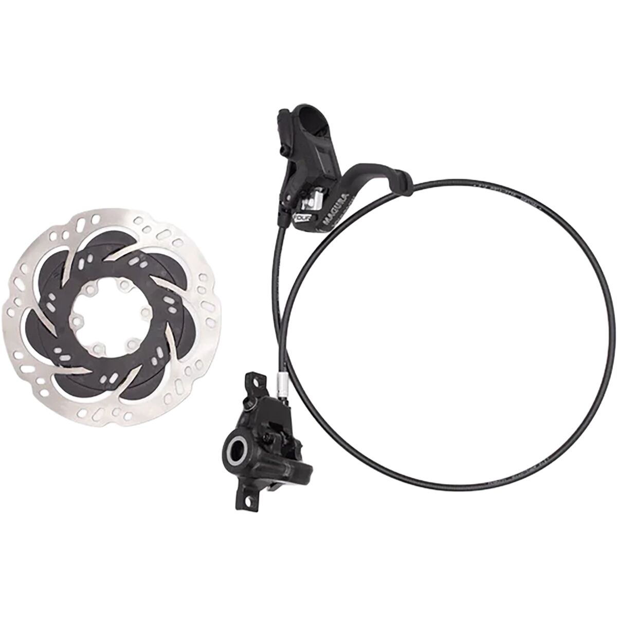 Image of Kids Ride Shotgun MT4 Brake Kit for Dirt Hero Black, Rear
