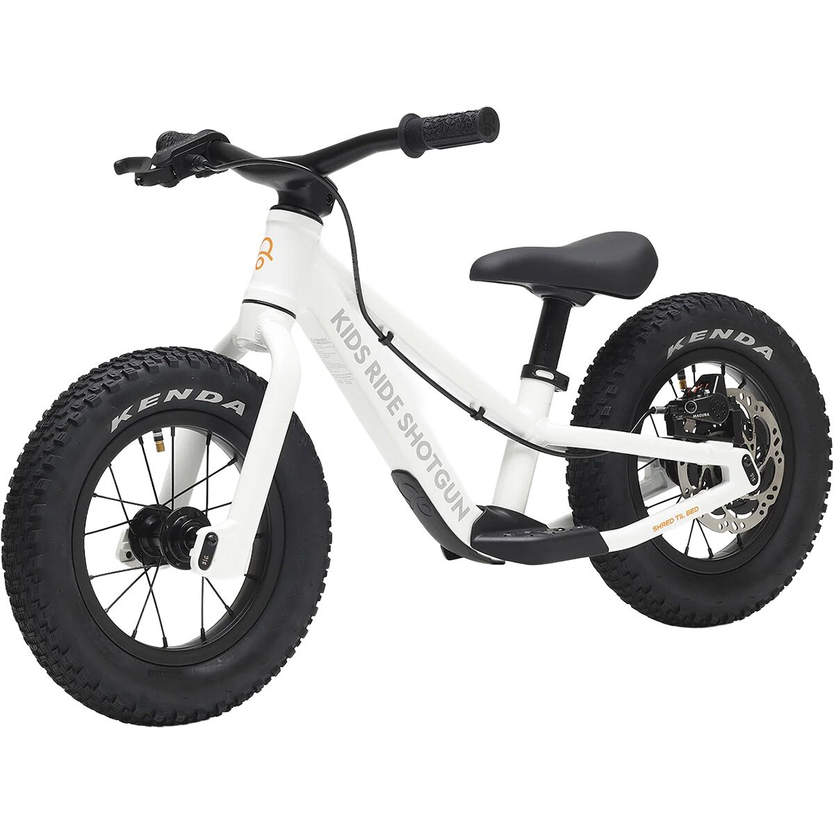 Image of Kids Ride Shotgun Dirt Hero Off-Road 14in Balance Bike - Kids' White, 14in