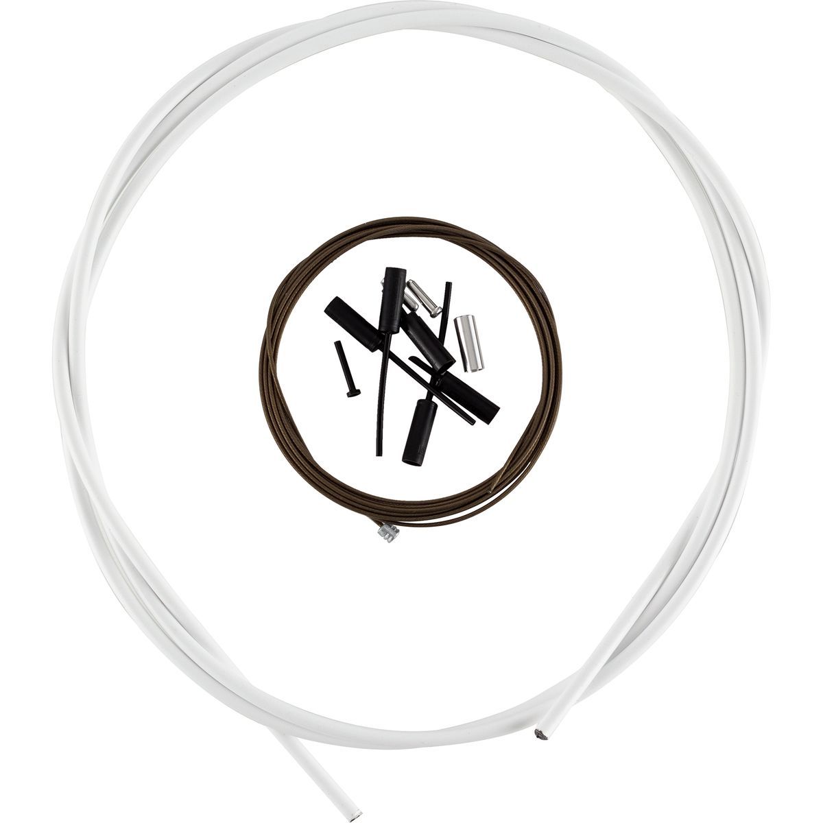 Image of Shimano Dura-Ace OT-SP41 Polymer-Coated Derailleur Cable White, One Size