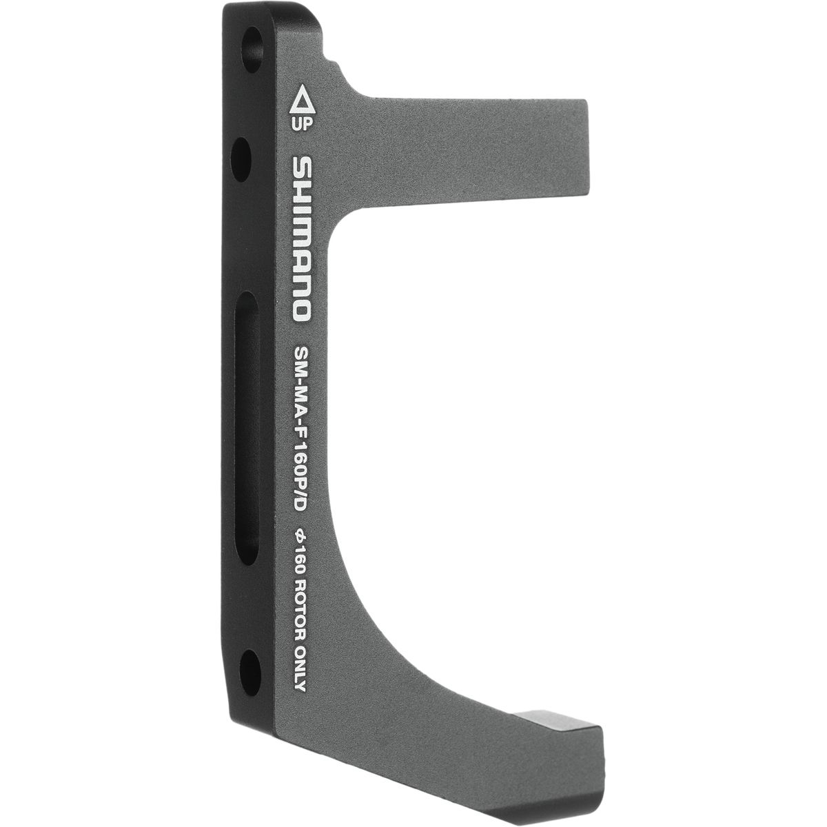 Image of Shimano Flat Mount Disc Brake Adapter Front, Post Caliper To Flat Mount, 140mm