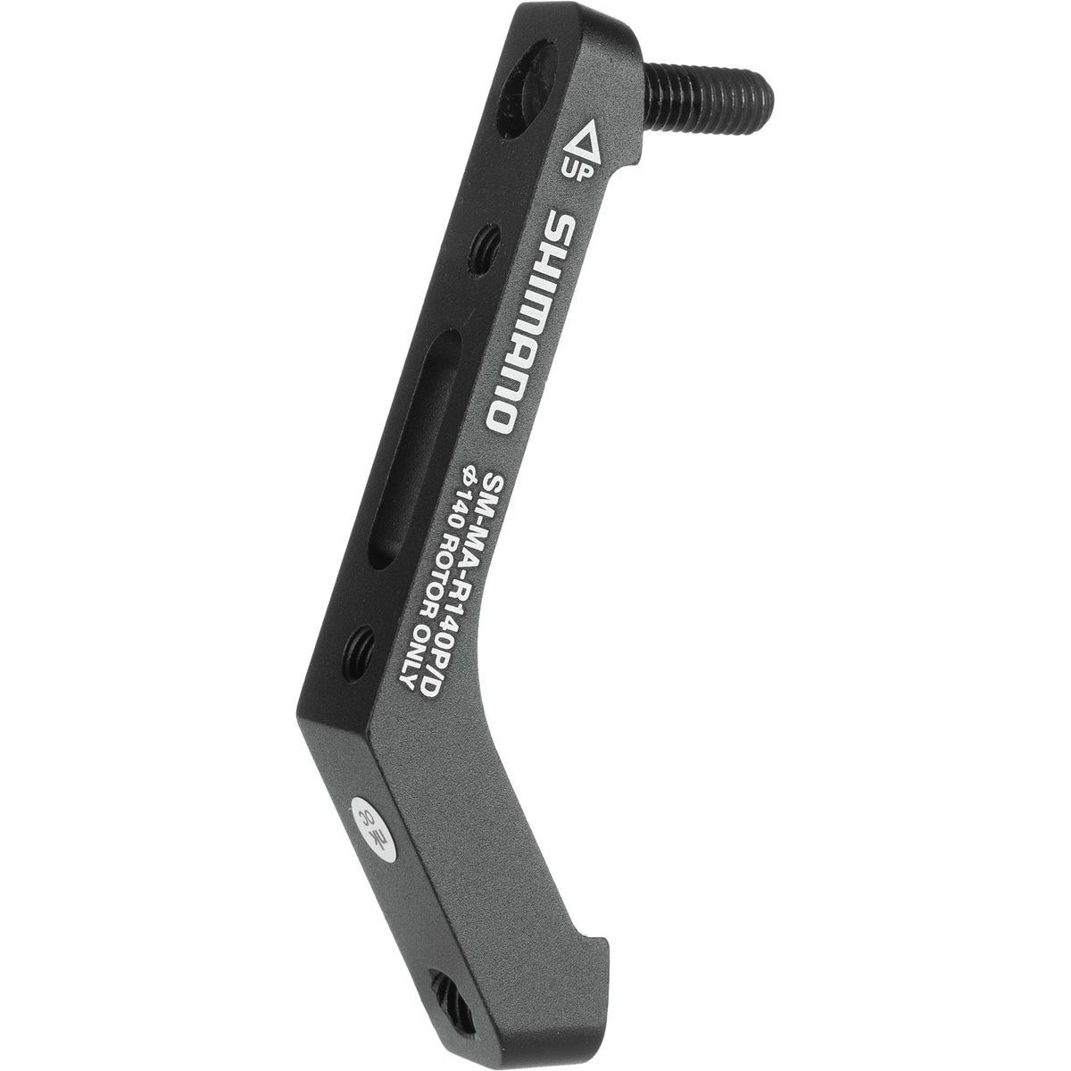 Image of Shimano Flat Mount Disc Brake Adapter Rear, Post Caliper To Flat Mount, 160mm