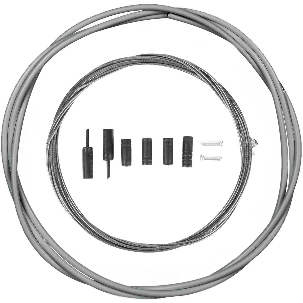 Image of Shimano Optislick Derailleur Cable and Housing Set Gray, One Size
