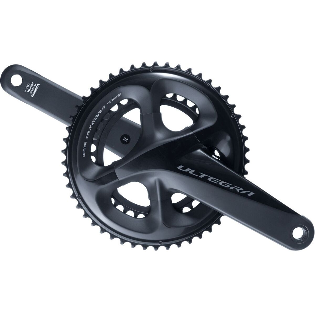 Image of Shimano Ultegra FC-R8000 Crankset Gray, 170x50/34