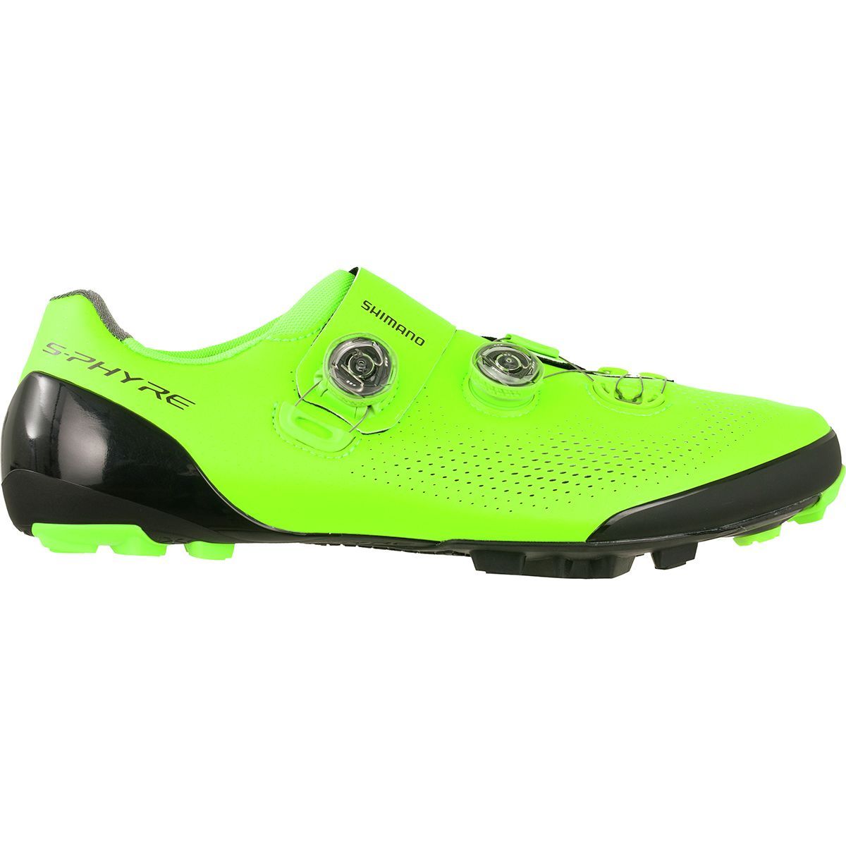 Shimano XC9 S-PHYRE Cycling Shoe - Men's Green, 47.0