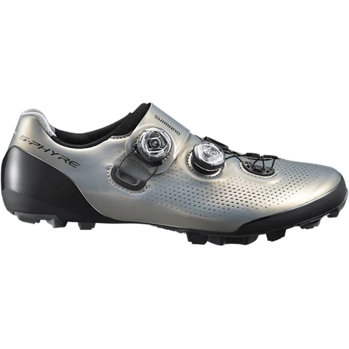 Shimano XC9 S-PHYRE Cycling Shoe - Men's Silver, 47.0
