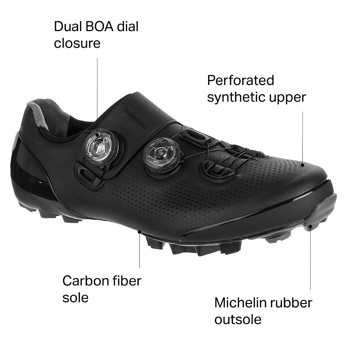Shimano XC9 S-PHYRE Wide Cycling Shoe - Men's - Bike