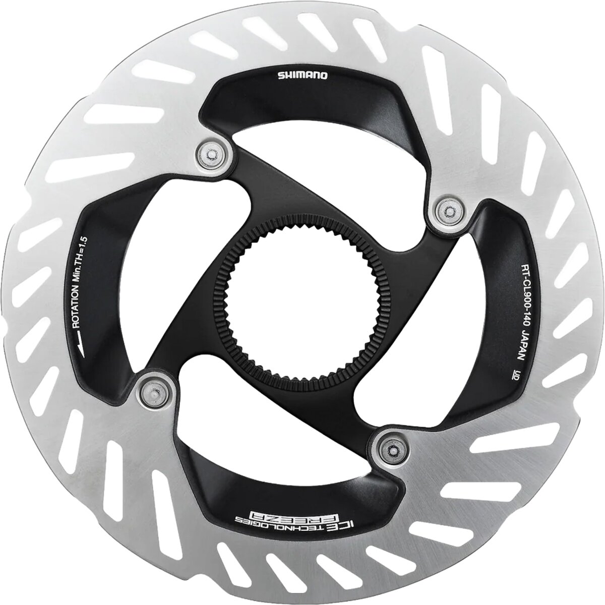 Shimano Shimano XTR/Dura-Ace Centerlock Disc Rotor Gray/Black, 140mm - $95.00 at Backcountry.com