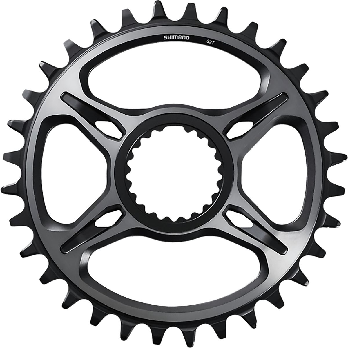Image of Shimano XTR SM-CRM95 12 Speed Direct Mount Chainring Stealth Grey, 34t, M9100/M9120