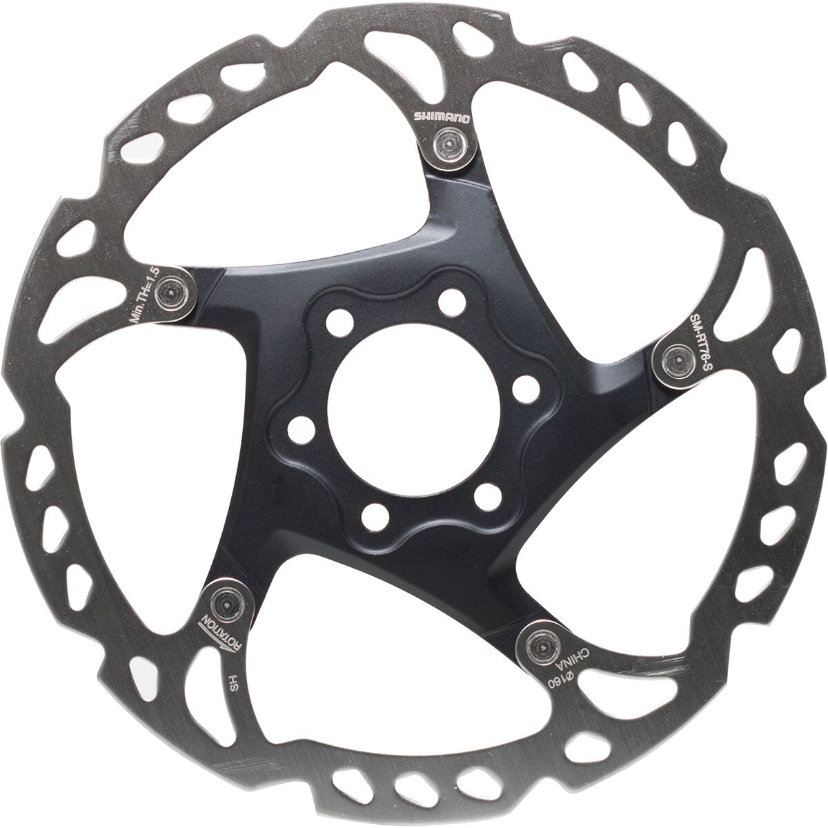 Shimano Shimano SM-RT76 Rotor - 6 Bolt One Color, 160 mm