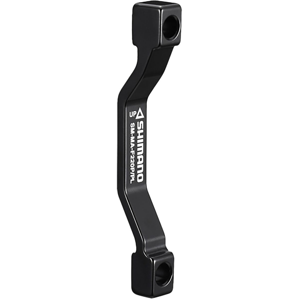 Image of Shimano Disc Brake Adapters Black, SM-MA-F220P/PL, One Size