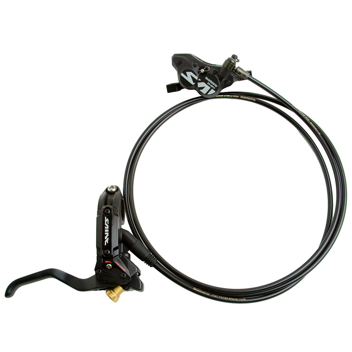 Shimano Saint Hydraulic Disc Brake BR-M810 - Assembled - Bike