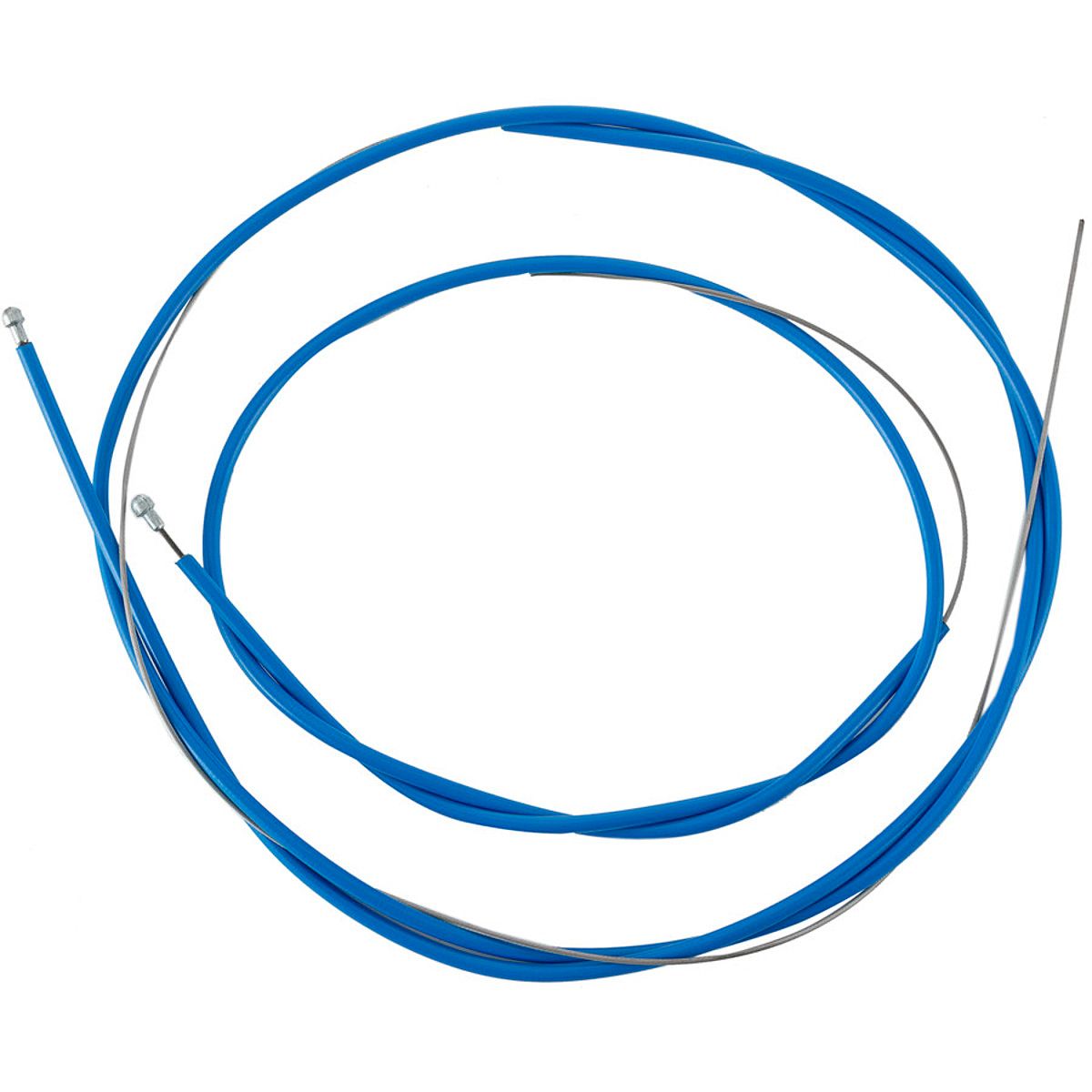 Image of Shimano PTFE Brake Cable & Housing Blue, One Size