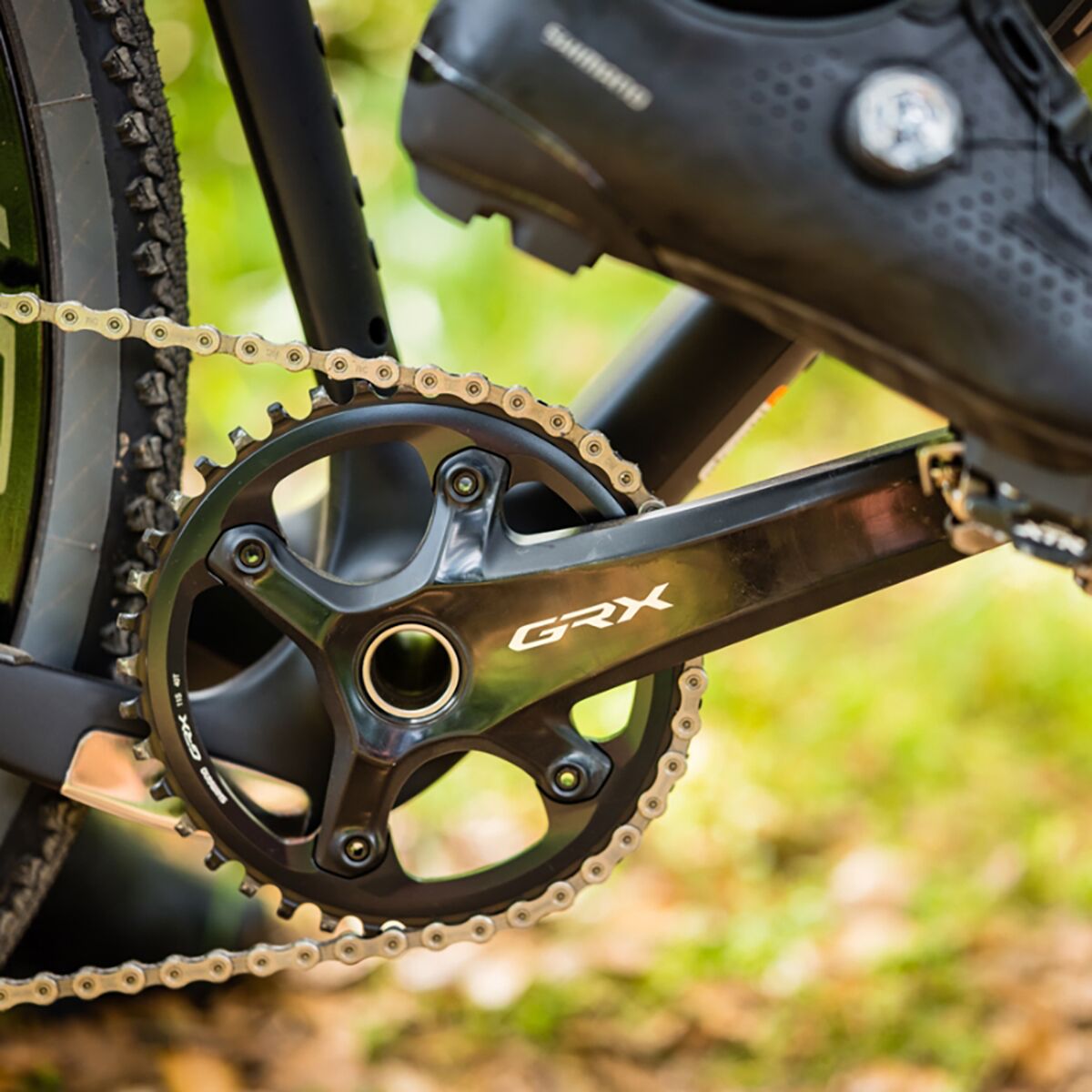 Shimano GRX FC-RX810 1x Crankset - Bike
