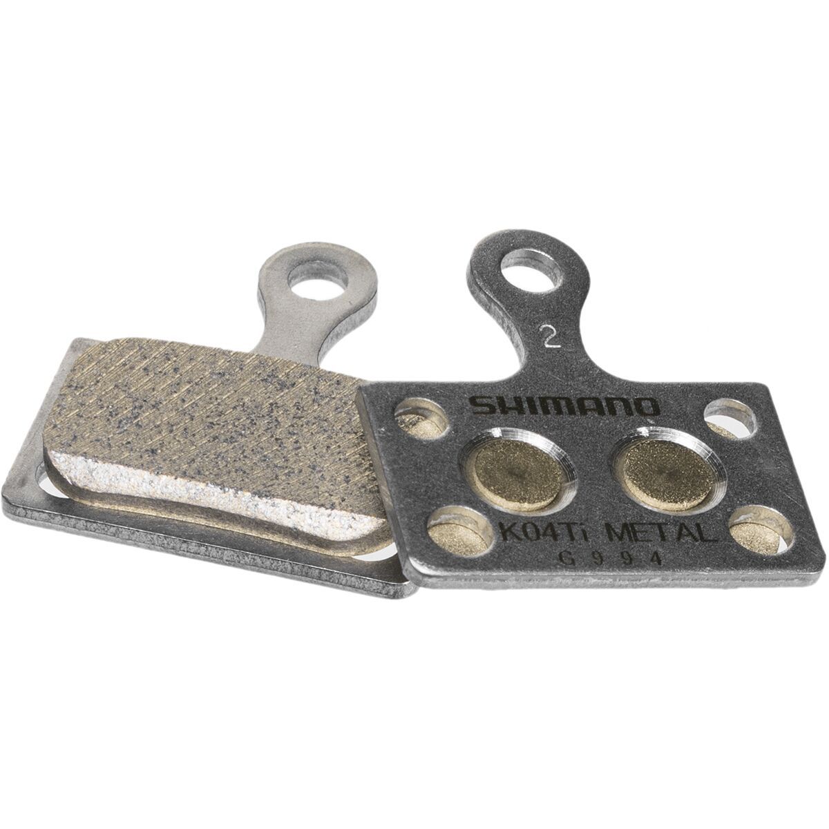 Image of Shimano K04Ti Brake Pads Metallic, One Size