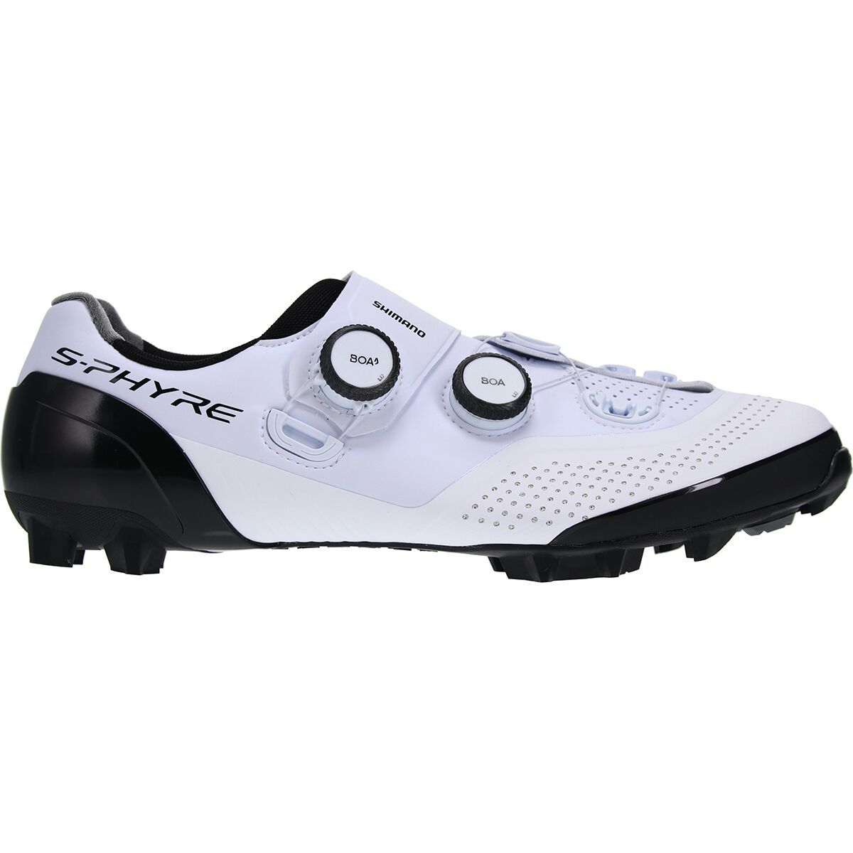 Shimano XC902 S-PHYRE Cycling Shoe - Men's White, 44.5