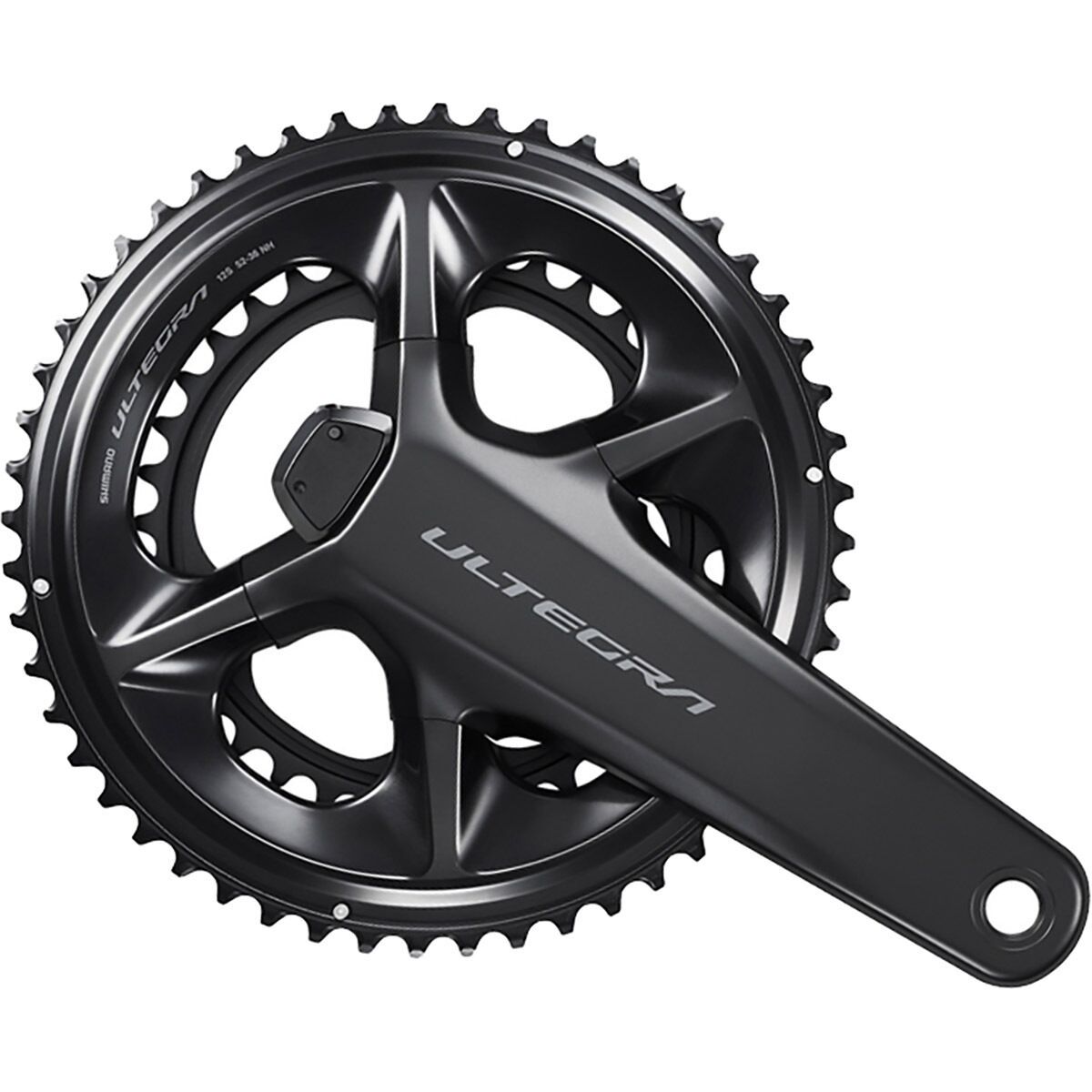Image of Shimano Ultegra FC-R8100-P Power Meter Crankset Grey, 172.5mm, 52-36T