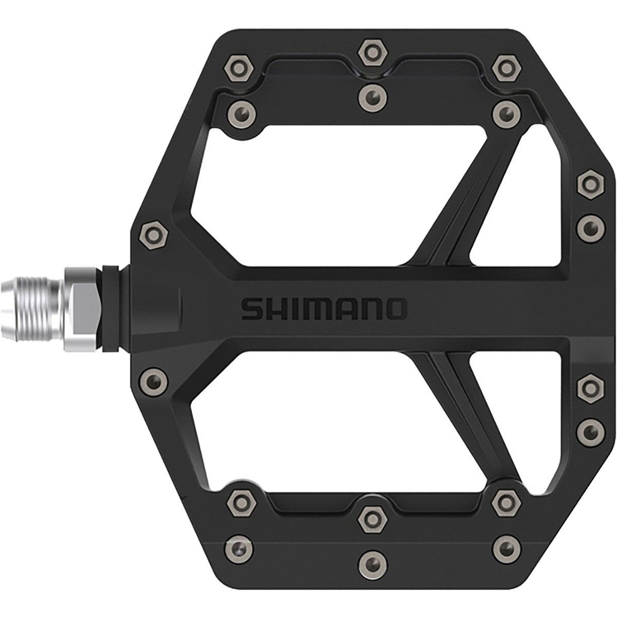 Image of Shimano PD-GR400 Flat Pedal Black, One Size