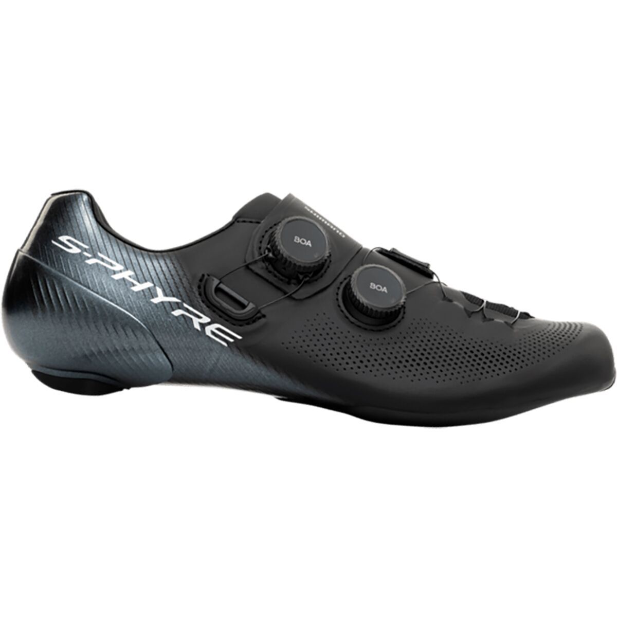 Image of Shimano RC903 S-PHYRE Wide Cycling Shoe - Men's Black, 43.0