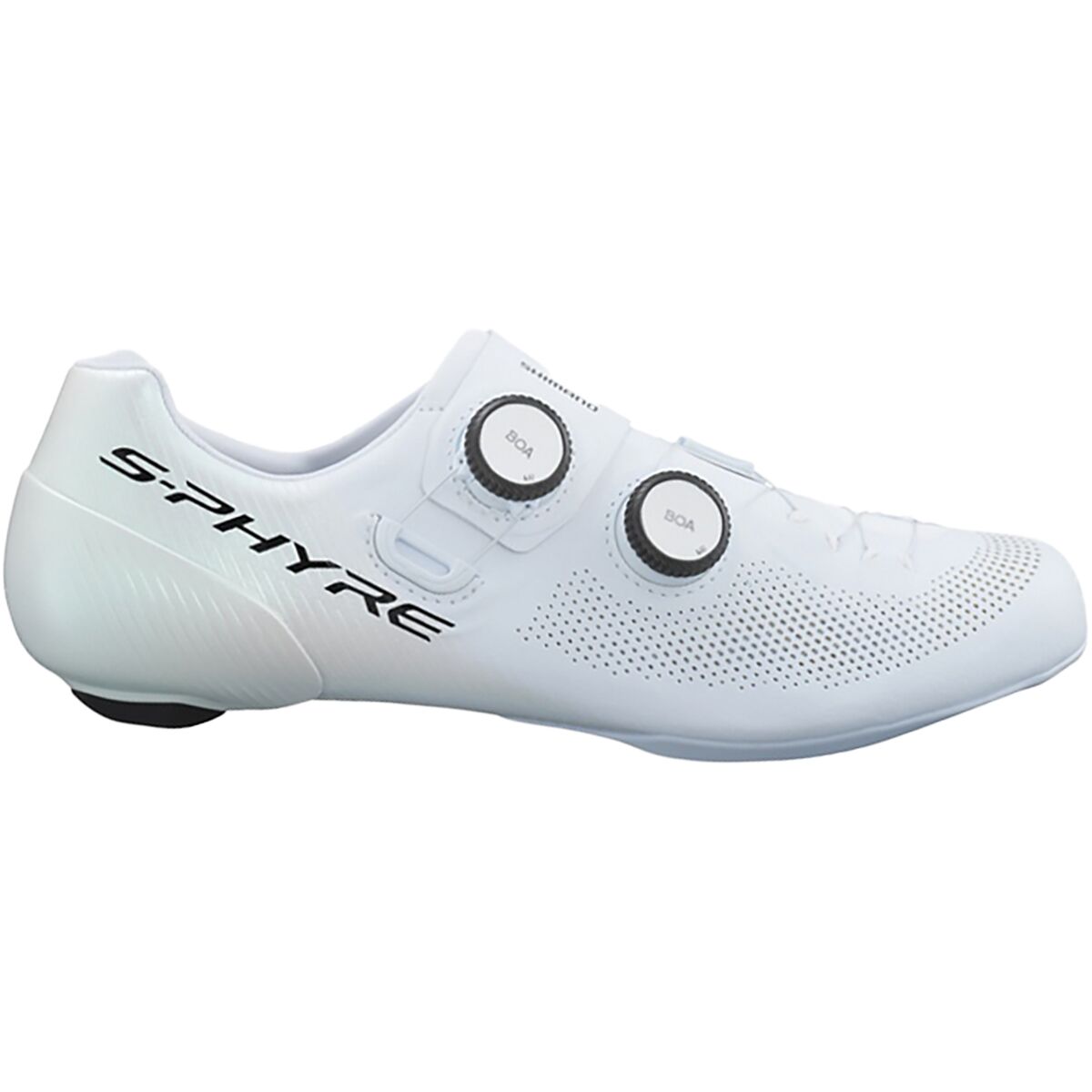 Image of Shimano RC903 S-PHYRE Wide Cycling Shoe - Men's White, 45.0