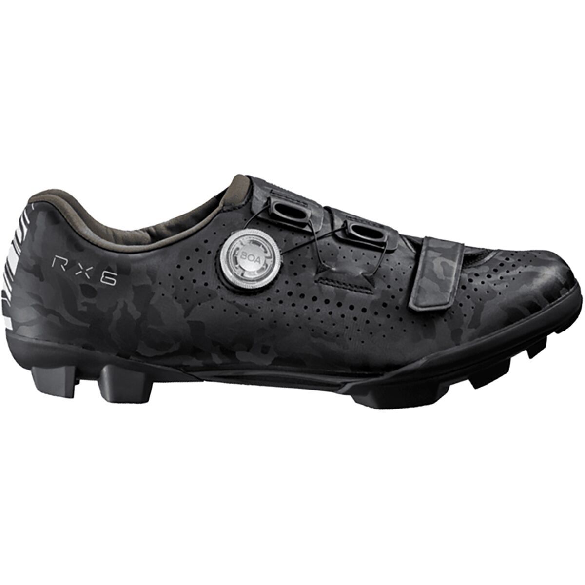 Image of Shimano RX600 Wide Mountain Bike Shoe - Men's Black, 46.0