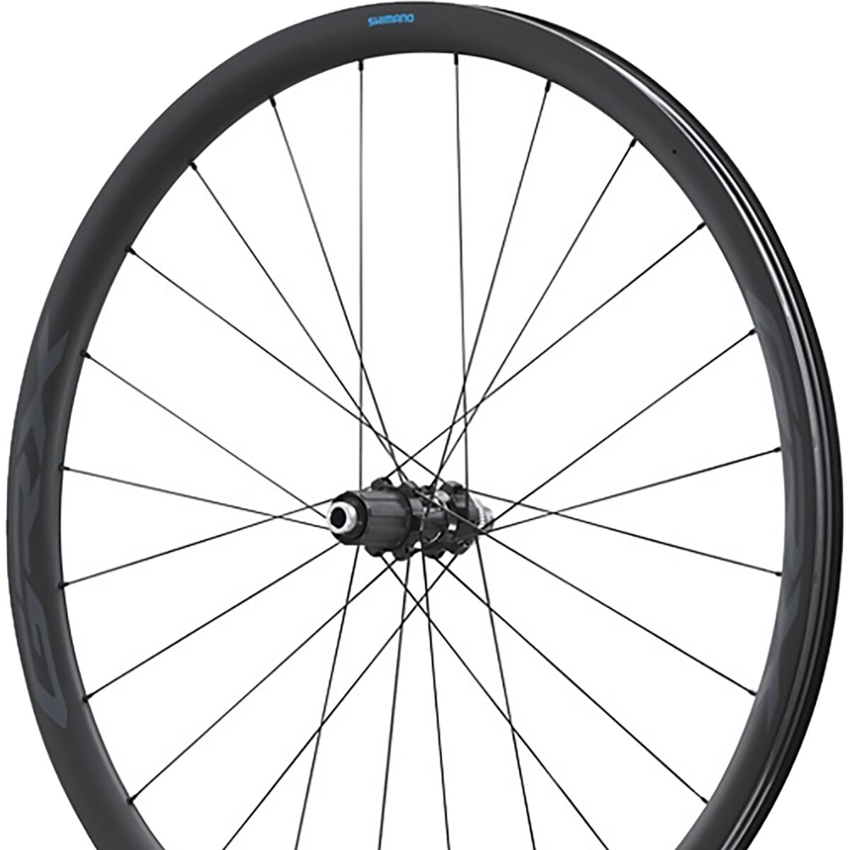 Shimano Shimano GRX WH-RX870 Carbon Gravel Wheelset - Tubeless Black, Set