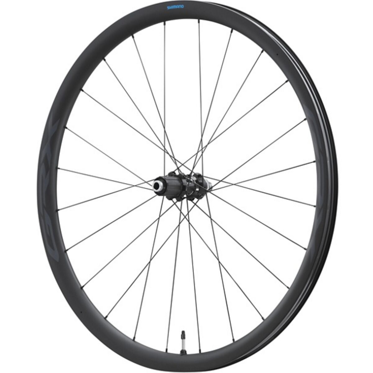 Shimano GRX WH-RX870 Carbon Gravel Wheel - Tubeless - Bike