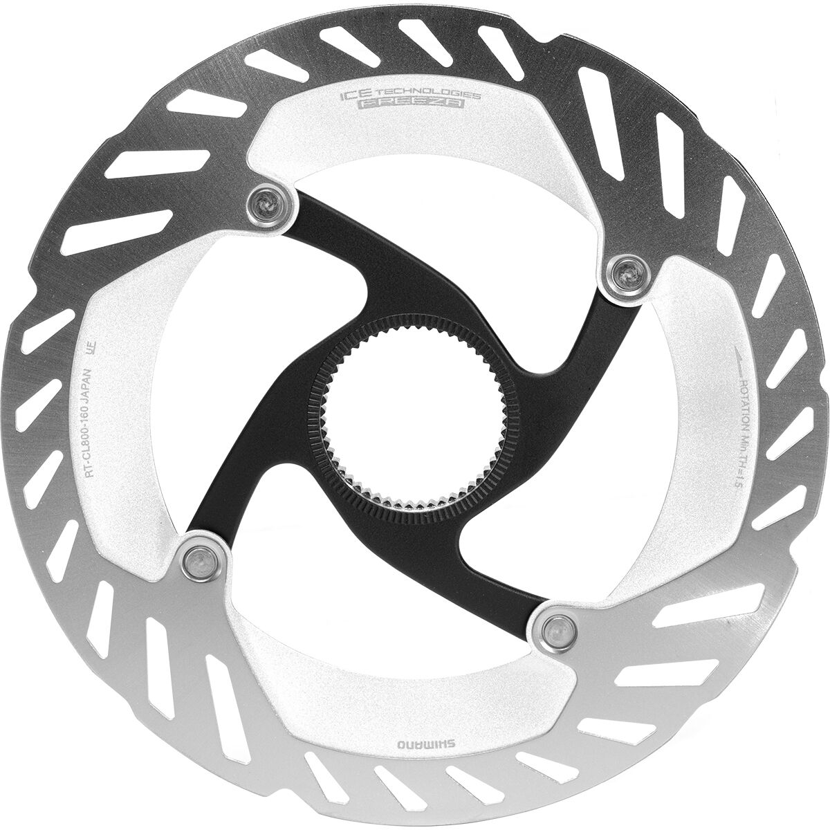 Image of Shimano RT-CL800 Rotor - Centerlock Silver, 180mm