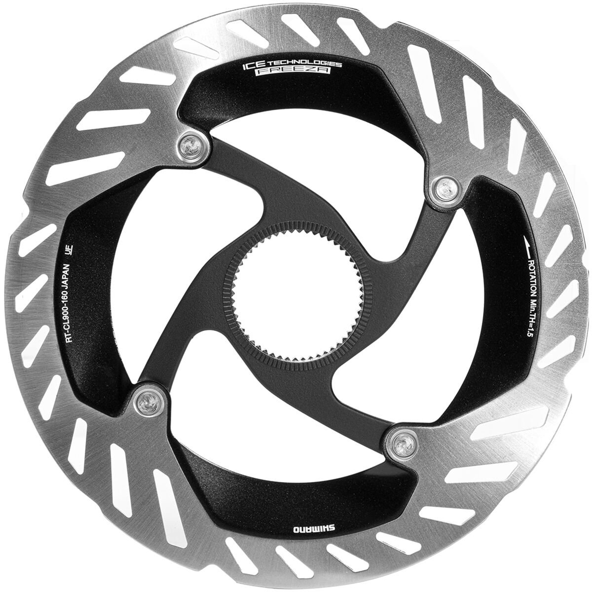 Image of Shimano RT-CL900 Rotor - Centerlock Silver, 203mm