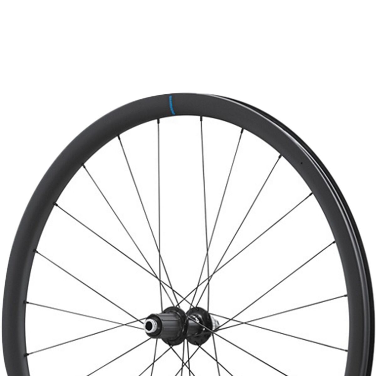 Image of Shimano 105 WH-RS710 C32 Carbon Road Wheelset - Tubeless Black, Set