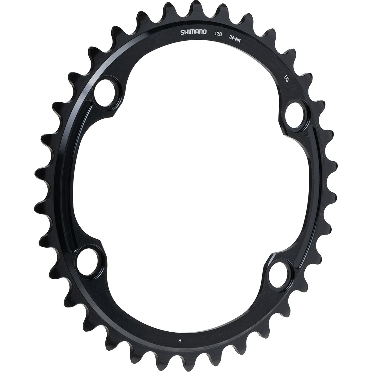Image of Shimano Dura-Ace FC-R9200 12-Speed Inner Chainring Black, 36t