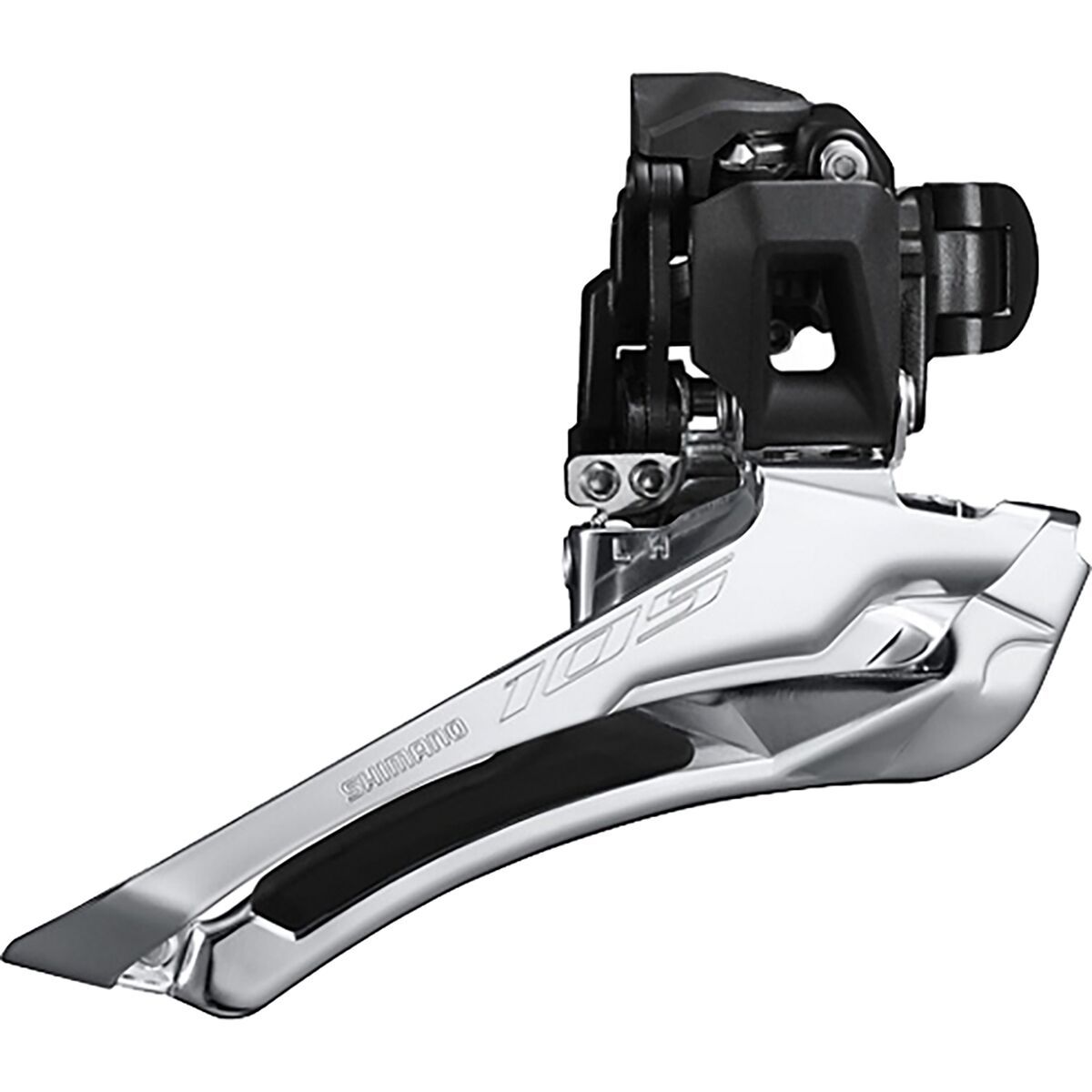 Image of Shimano 105 R7100 Front Derailleur Black, 31.8mm Band
