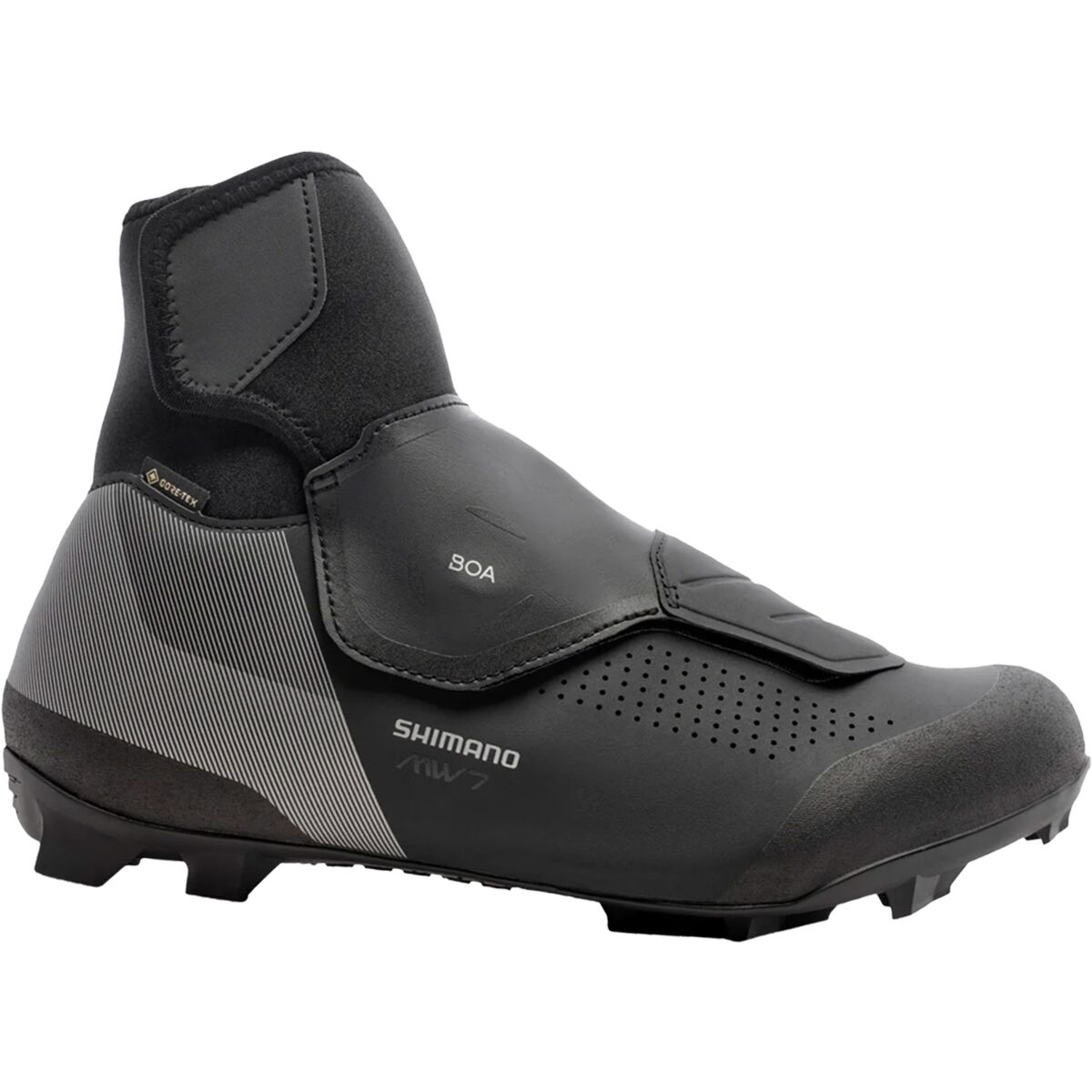Image of Shimano MW702 Mountain Bike Shoe - Men's Black, 41.0